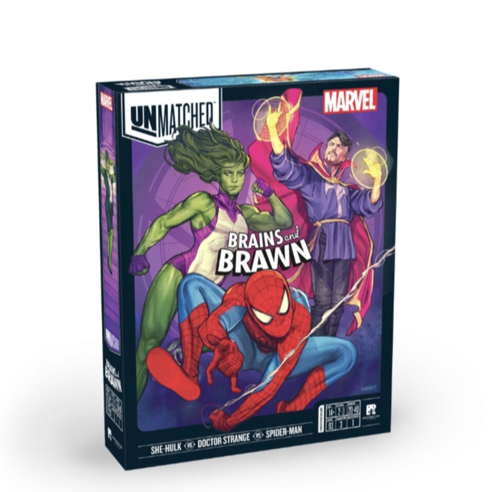 Sealed Unmatched: Marvel - Brains and Brawn